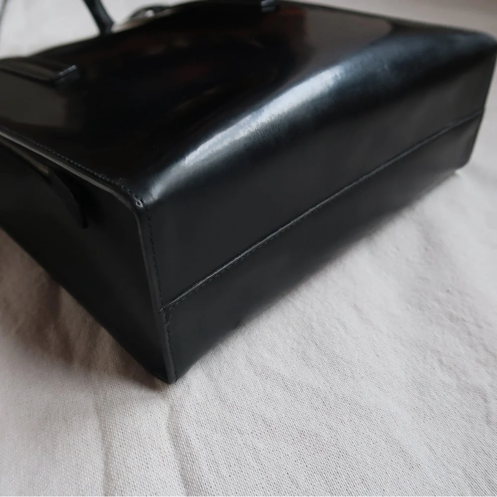 Vintage 90’s Prada Spazzolato Black Tote Bag CBK - Picture 7 of 14